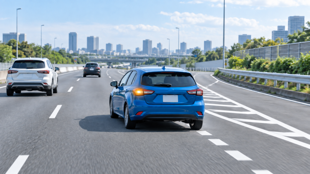 車線変更・合流を安全に行う6ステップ|約3秒前の合図と確認順